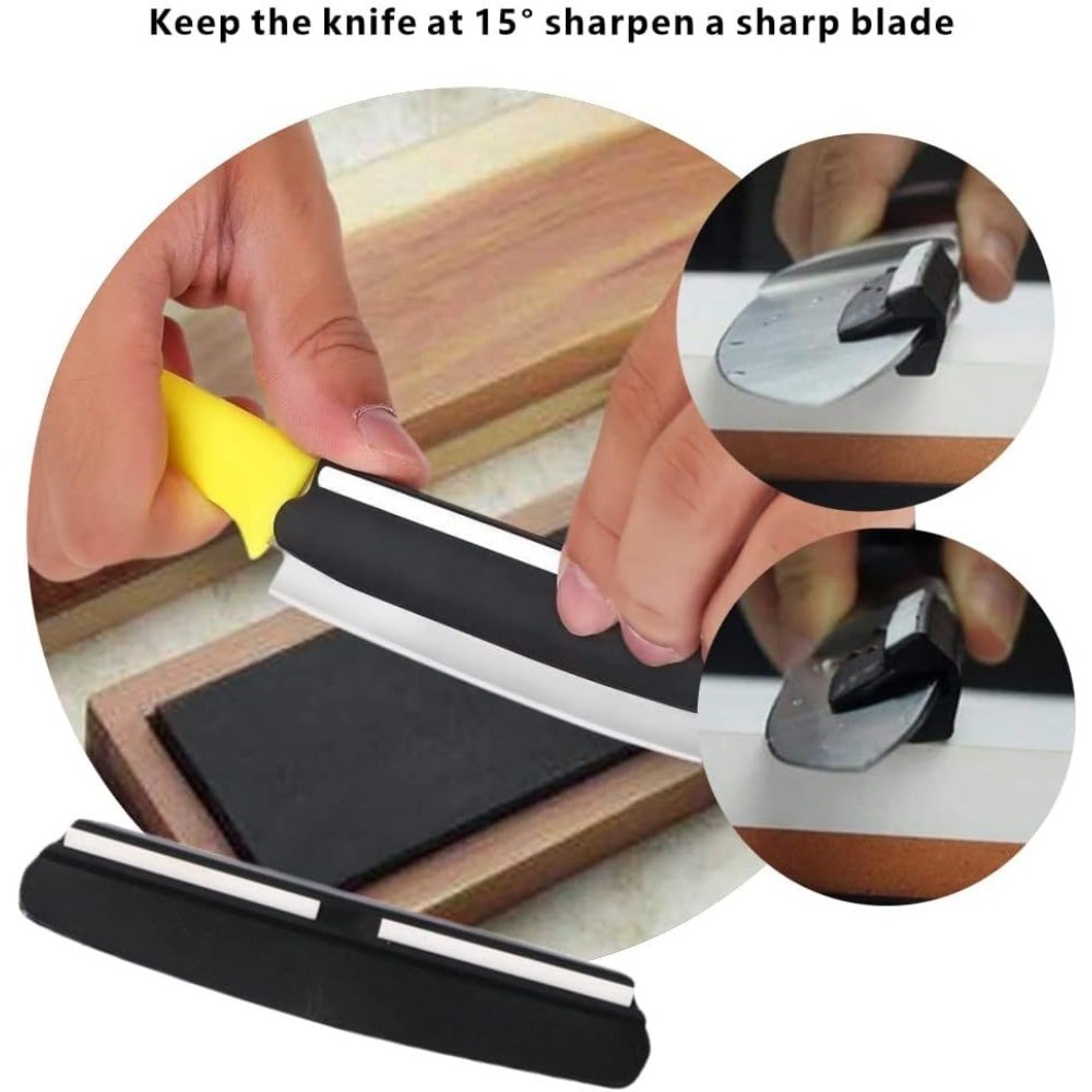 Professional Knife Sharpening Guide Angle Tool for Whetstone Kitchen Outdoor