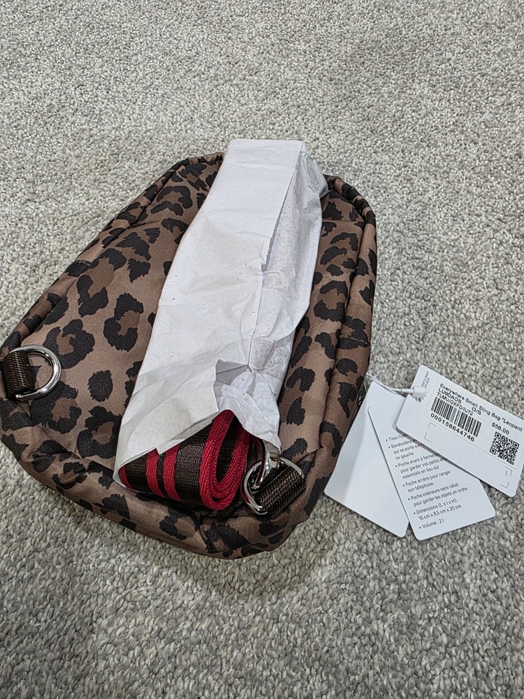 Lululemon Everywhere Small Sling Bag 2L Leopard