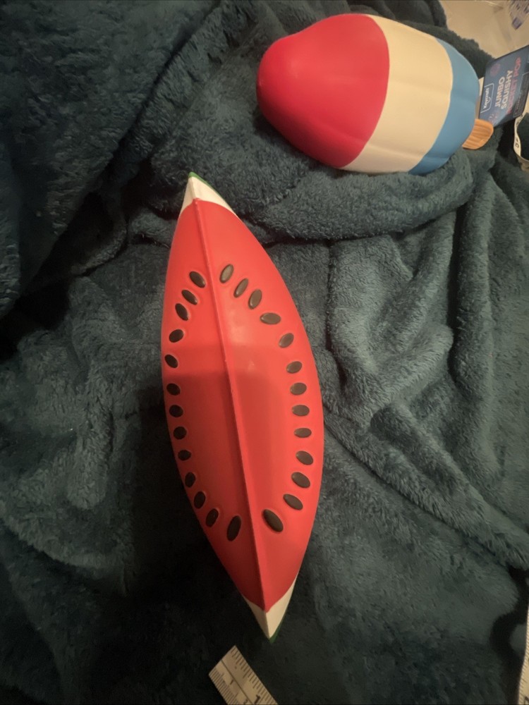 Watermelon & Rocket Pop Jumbo Squishes Keycraft NWT