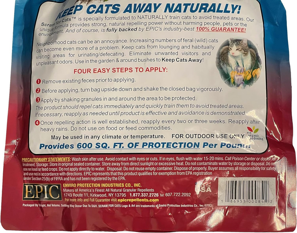 Scram for Cats Granular Repellent