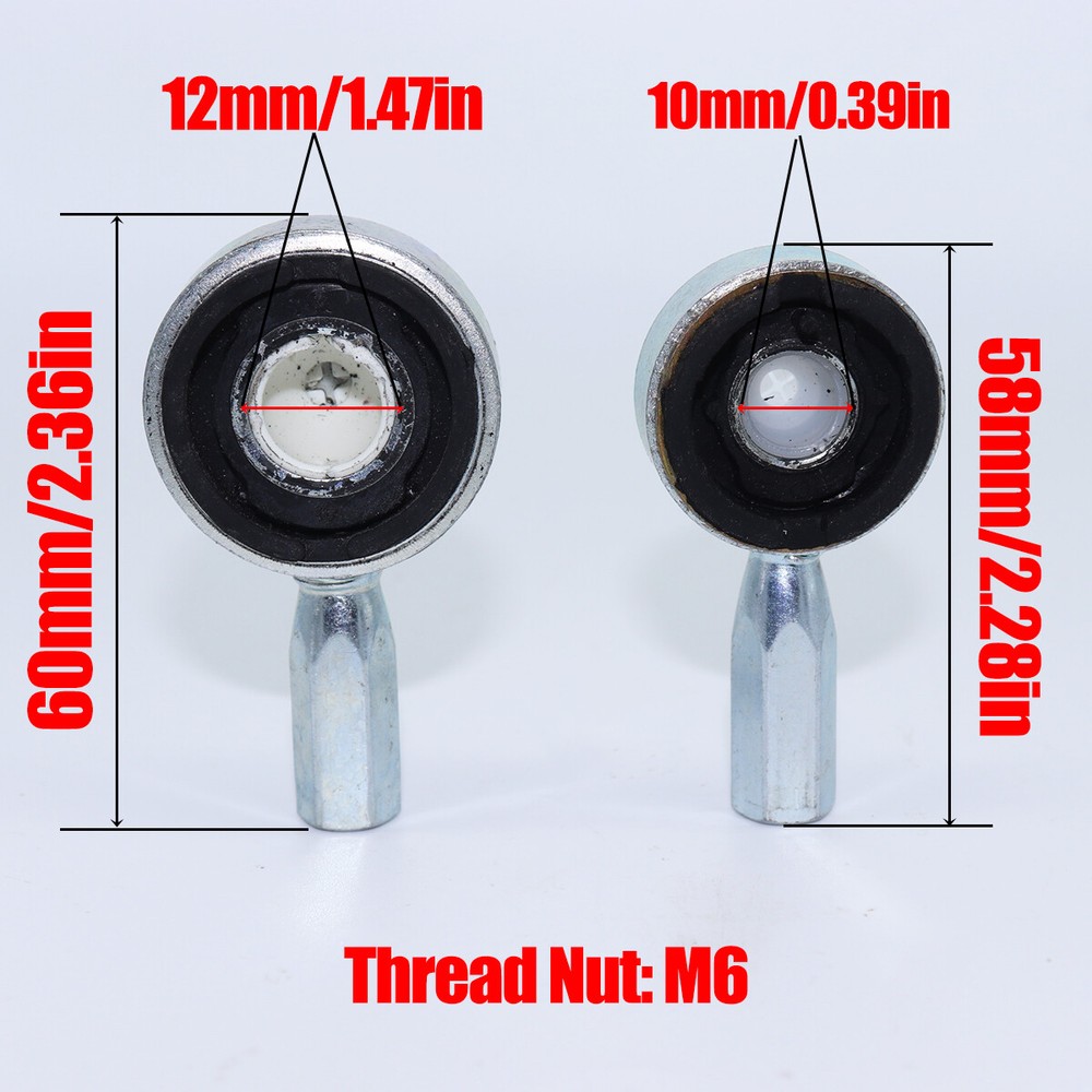 Manual Gearbox Shift Cable Linkage Bushing For Fiat 500 Gear Selector Both End