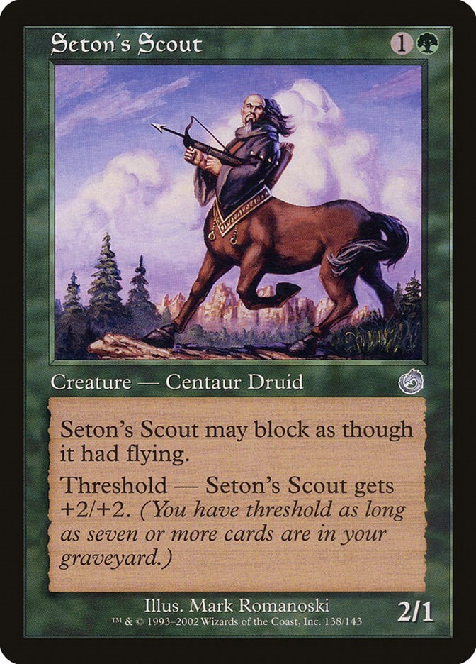 Seton's Scout Torment 138 MTG MP