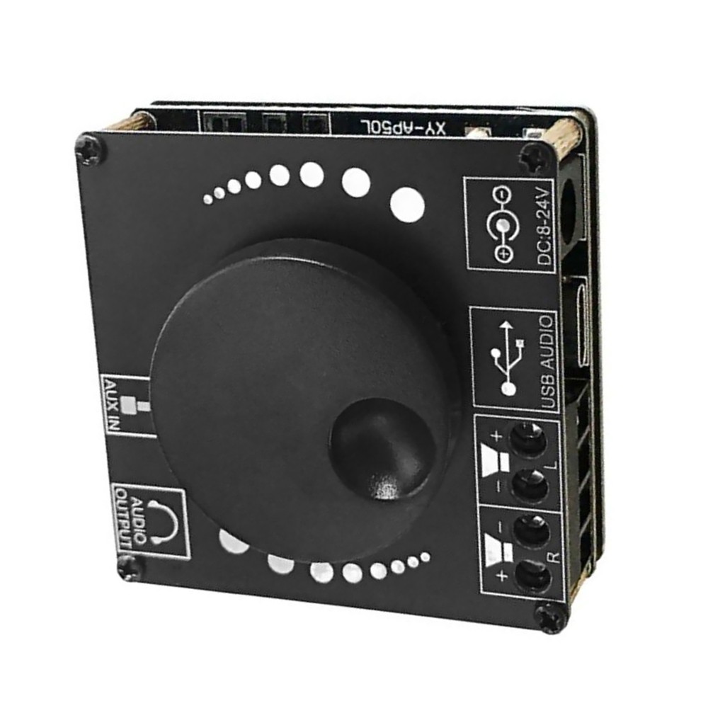 New 5-24V Mini Bluetooth 5.0 Wireless Stereo Audio Amplifier Board Accessories