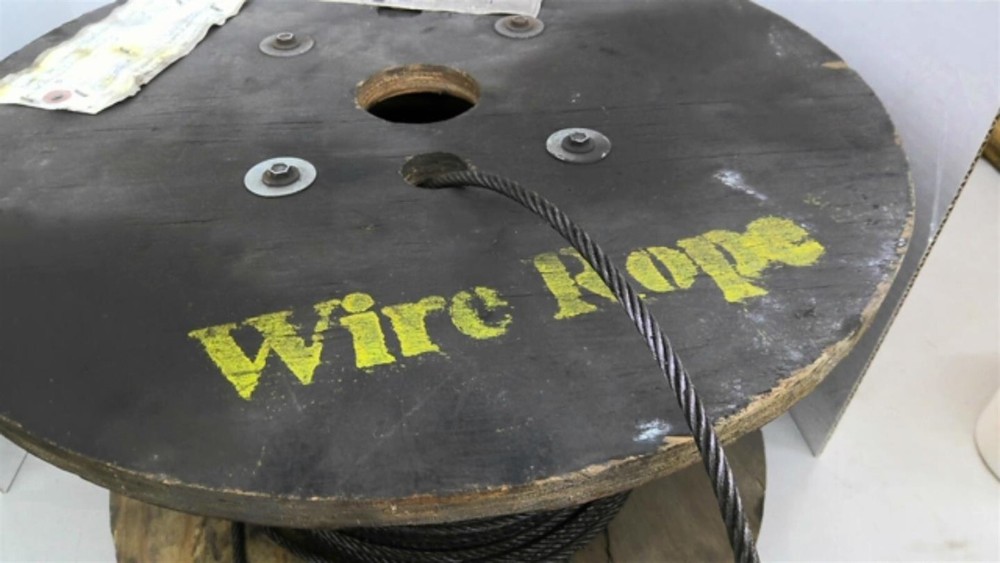 100' Steel Wire Cable 1/4" OD