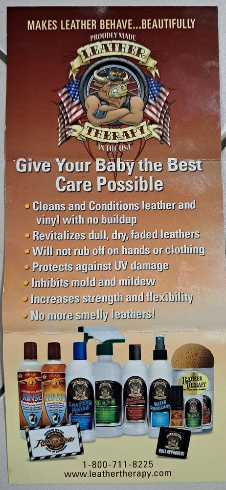 7 Bottles Leather Therapy Conditioning Kit