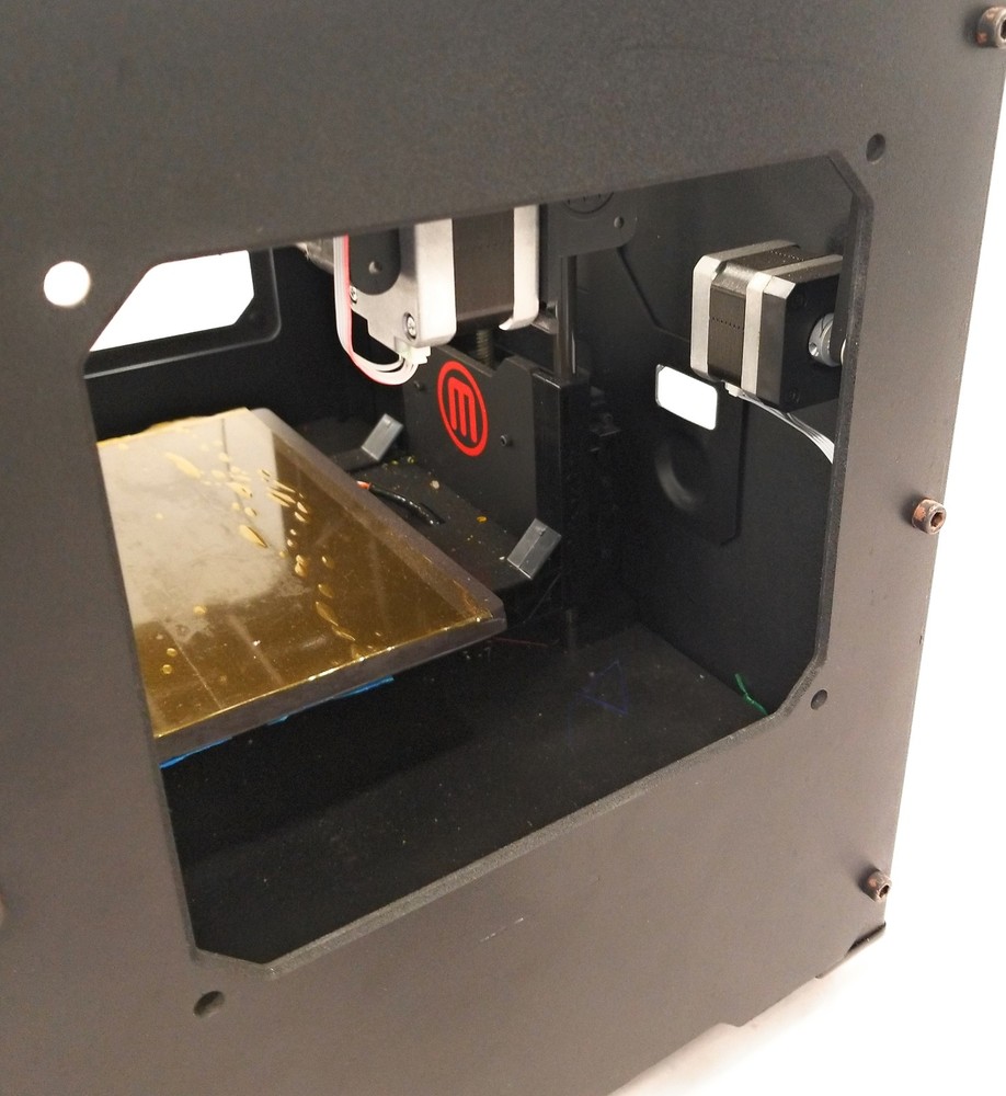 MakerBot Replicator 2X Experimental 3D Printer Dual Extruder Heated Build Plate