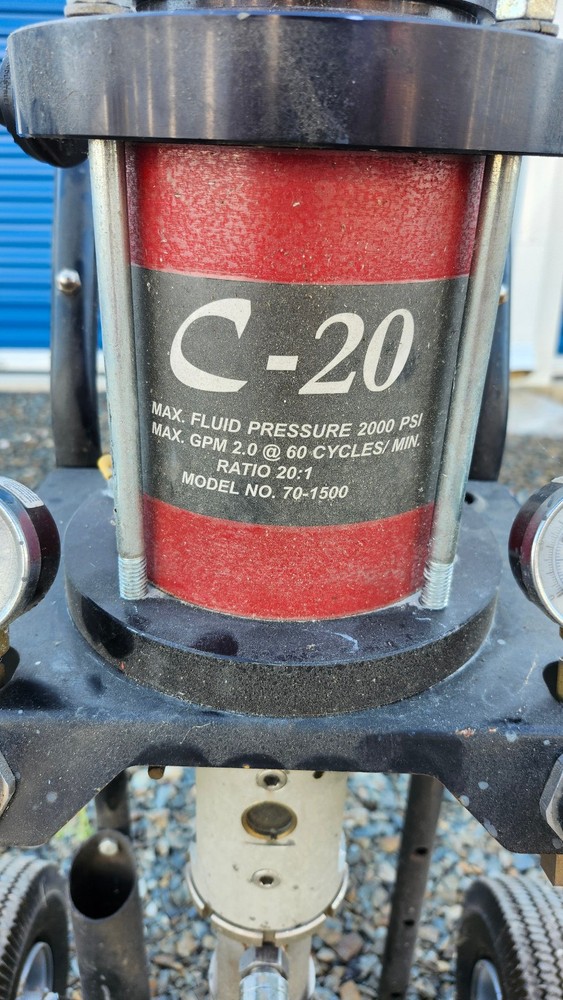 CAT CA Technologies  C20 Piston Pump model 70-1500   USED