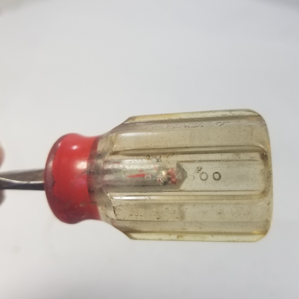 Vintage Powr-Kraft Stubby Screwdriver