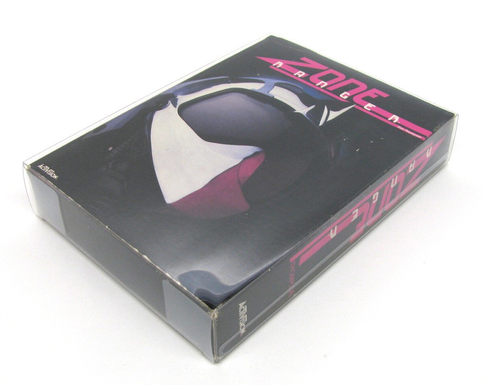 5X CLEAR PLASTIC PROTECTIVE BOX FOR ATARI 2600 BIG ACTIVISION GAMES (SIZE J)