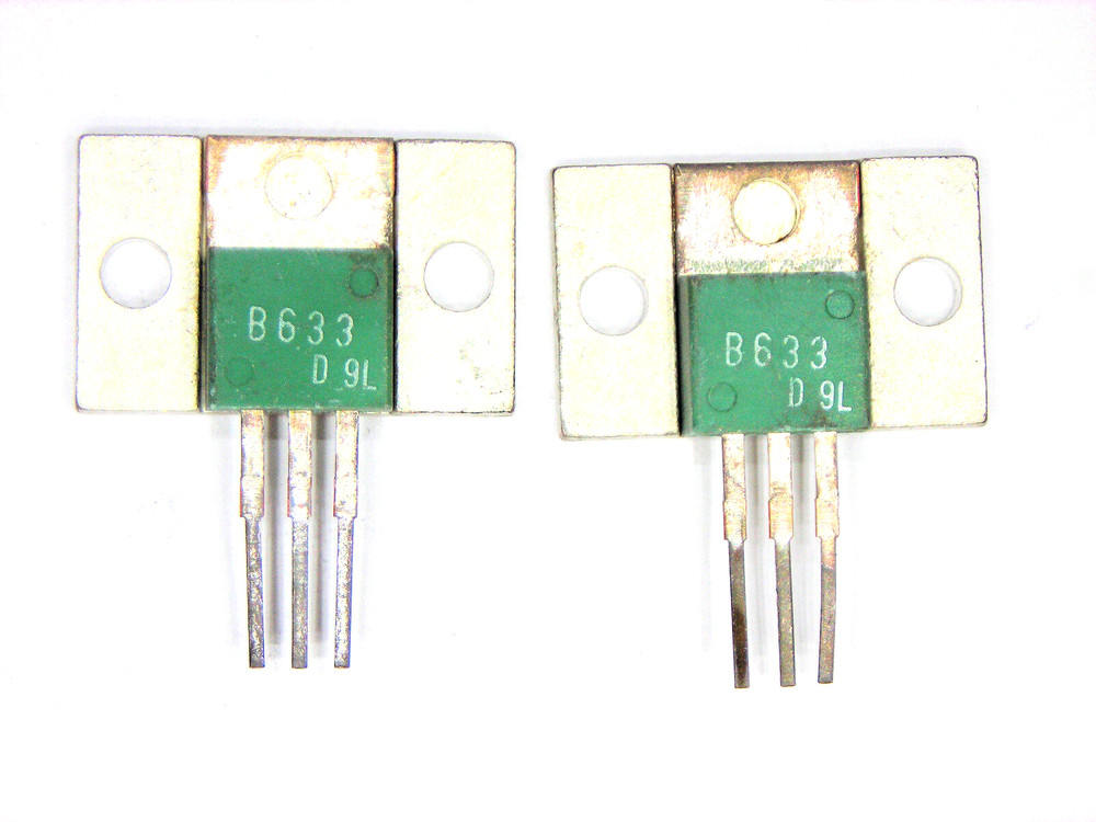 2SB633PD "Original" SANYO Transistor 2  pcs