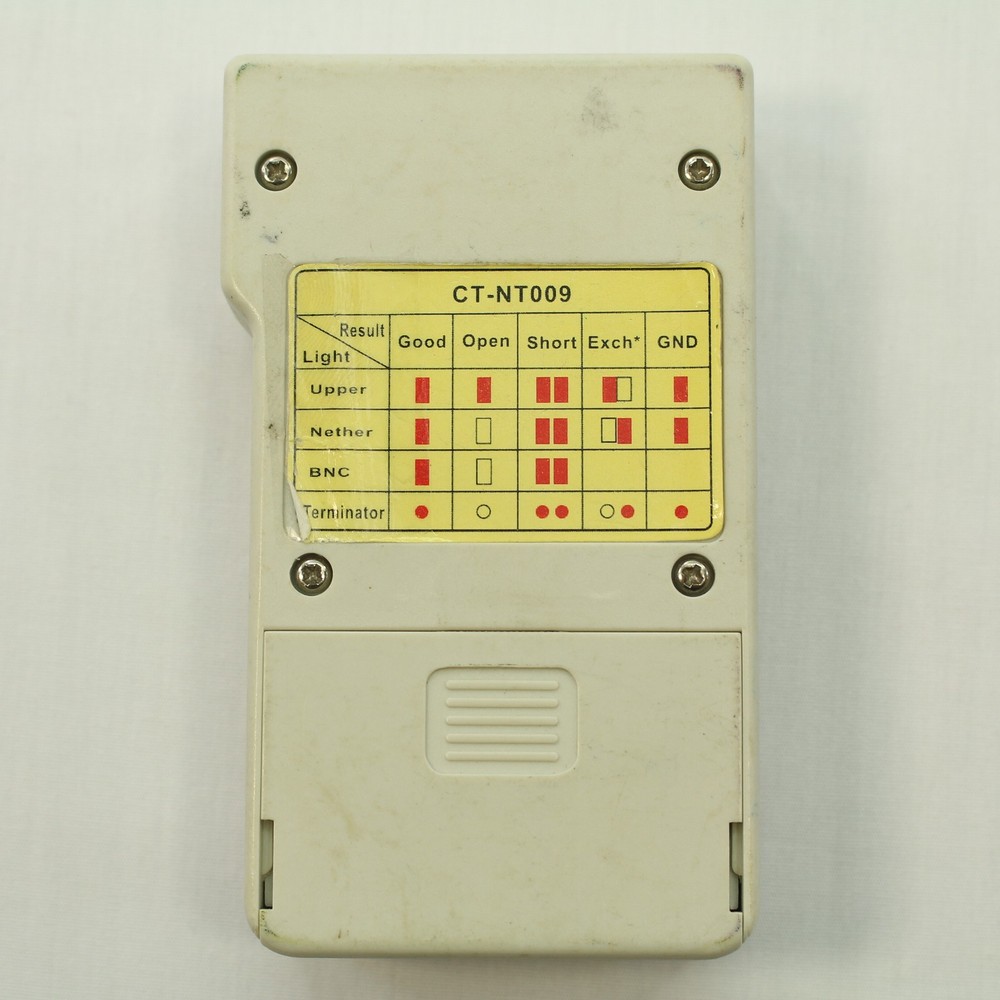 Velleman Network Modular Cable Tester W/ Terminator VTLAN3