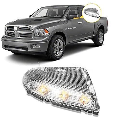 Front Driver Left Side Mirror Turn Signal Light Clear (Front Left Driver Side)