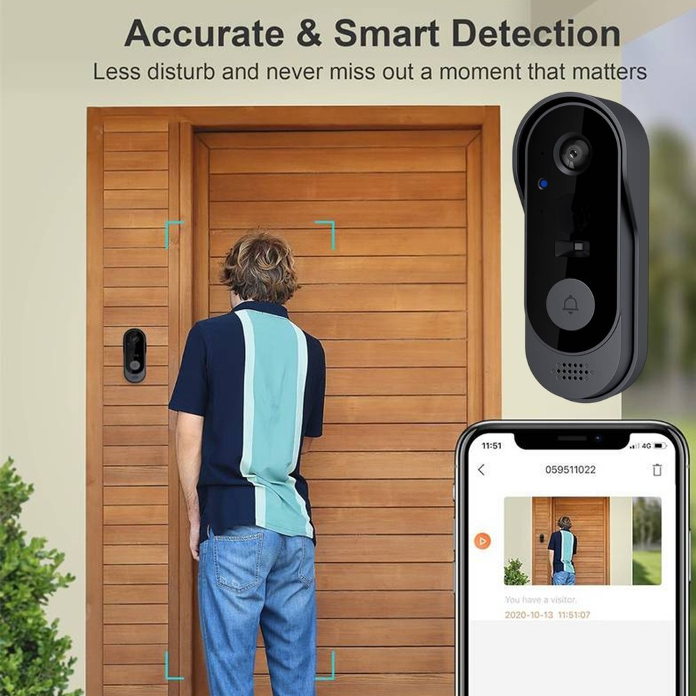 Doorbell Camera Wireless Wireless Video Doorbell Camera Motion Competent