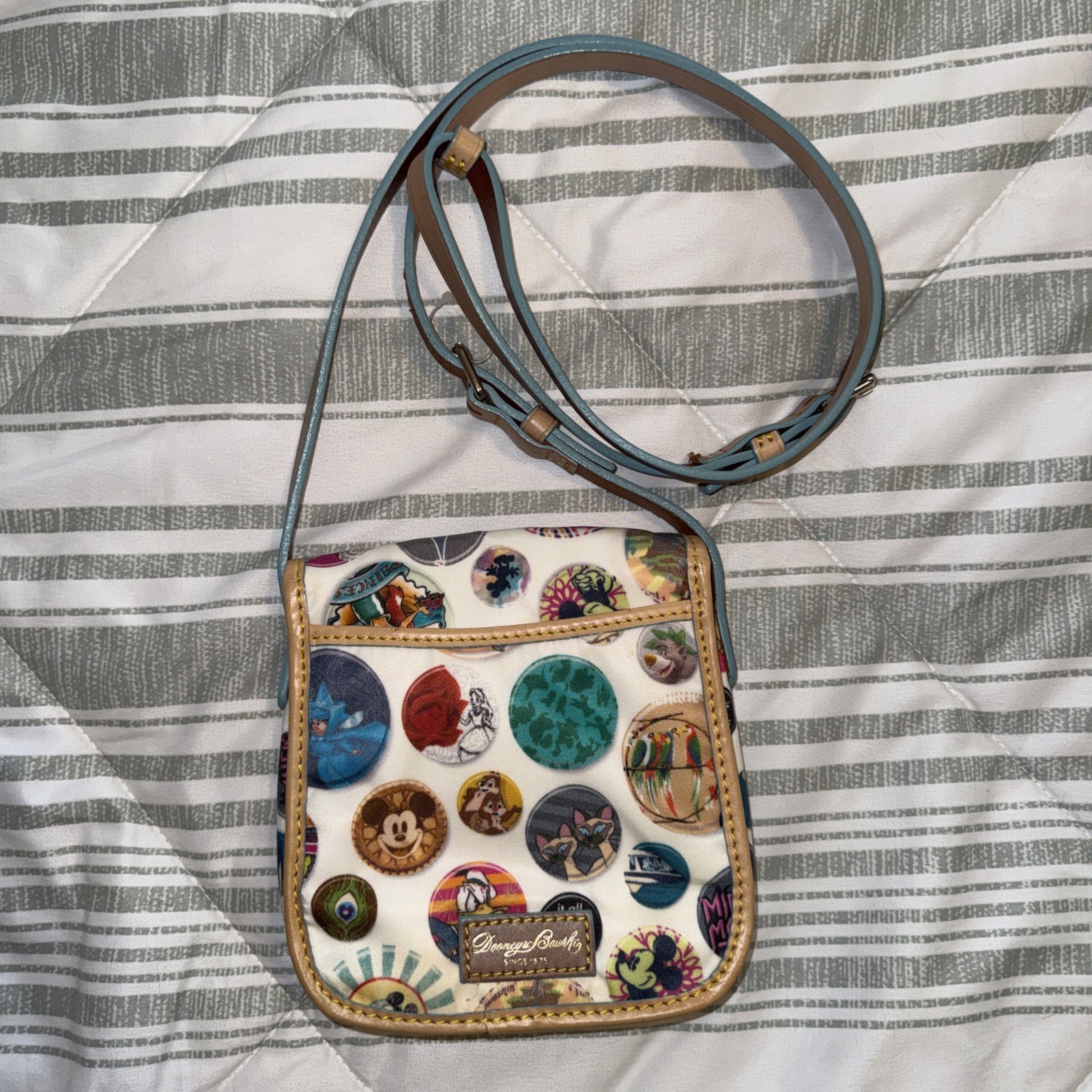 Dooney & Bourke Disney Character Buttons Crossbody Bag - Purse
