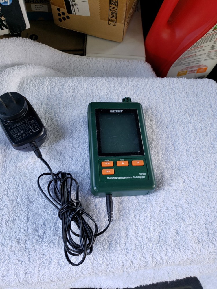 EXTECH Instruments SD500 Humidity/Temperature Datalogger - Device with SD Card.