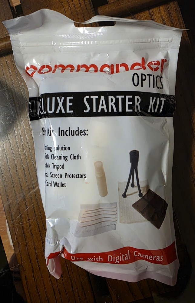 Commander Optics Deluxe Starter Kit Camera Lens Cleaning Tripod Screen...