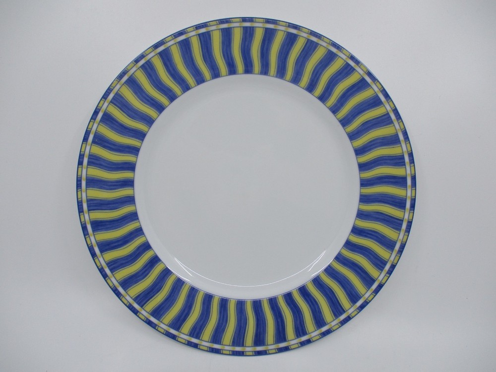 NORITAKE SUMMER WAVES DINNER PLATE- 10 5/8"  0305E