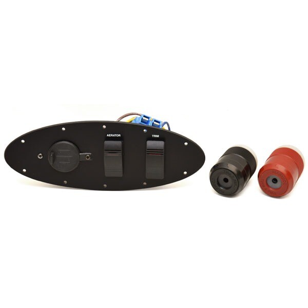 Four Winns Boat Switch Panel | w/ Trolling Motor Plugs 12/24VDC (Kit)