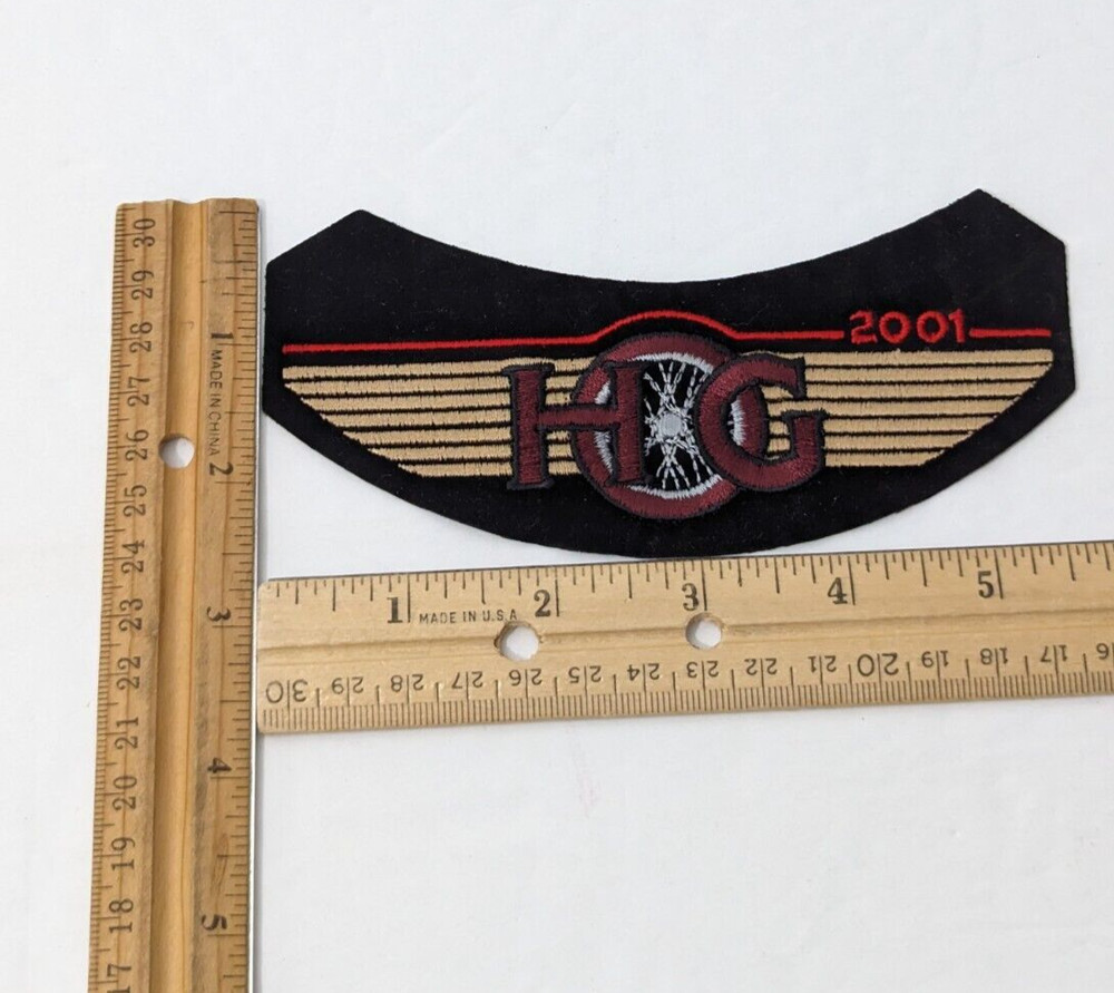 Harley Davidson HOG Harley Owners Group Vest Jacket Patch 2001