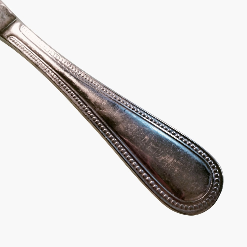 Stainless Steel Beaded Edge Dinner Knife 9 inch Replacement Flatware