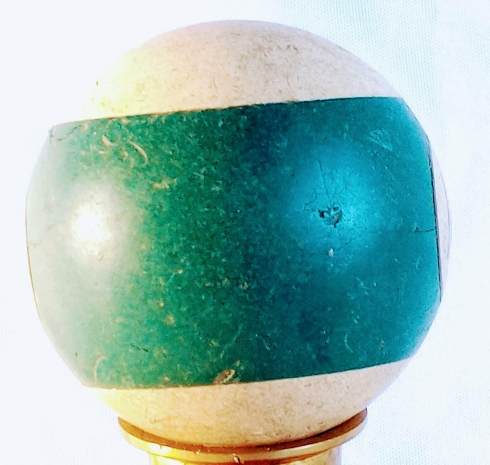 Antique Clay Billiard Pool Ball #14