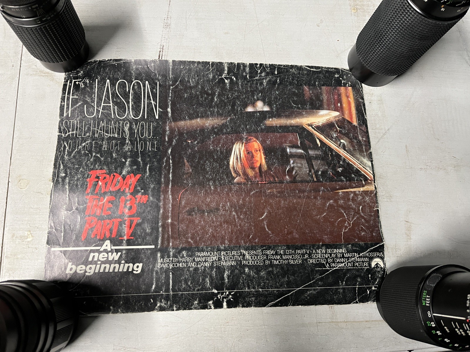 Lot Of 6 Horror Lobby Card Posters Friday The 13th Audrey Rose Psycho Dracula