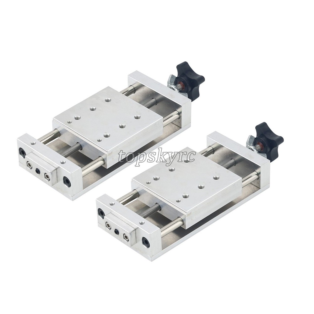 Precision Cross Manual Sliding Table Linear Rail X/Y Axis for Digital Control