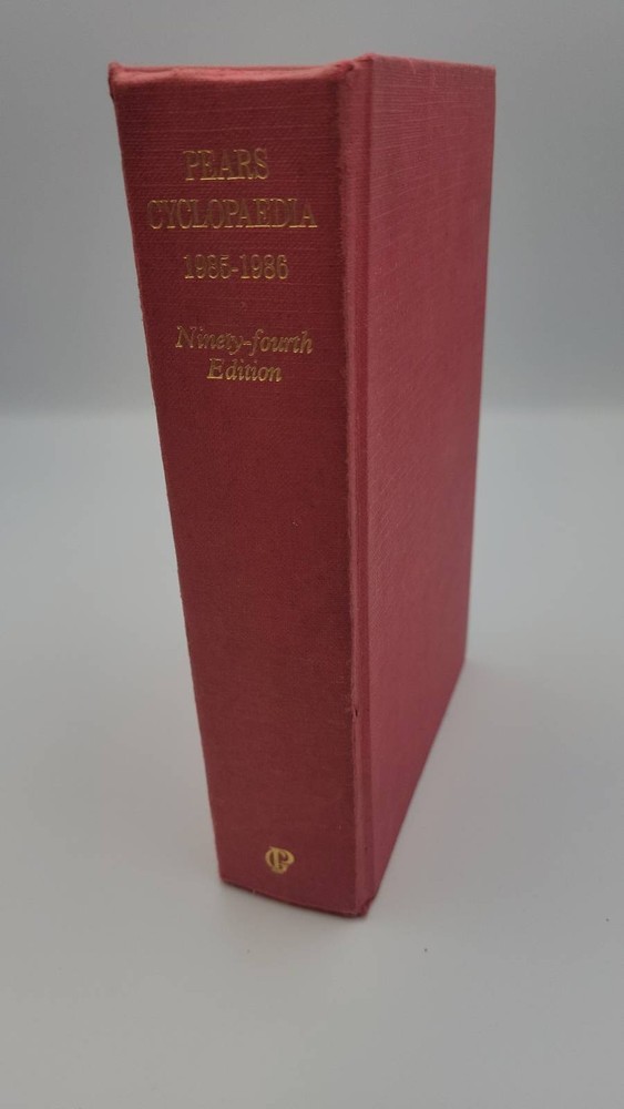 Pears Cyclopeedia 1985-1986