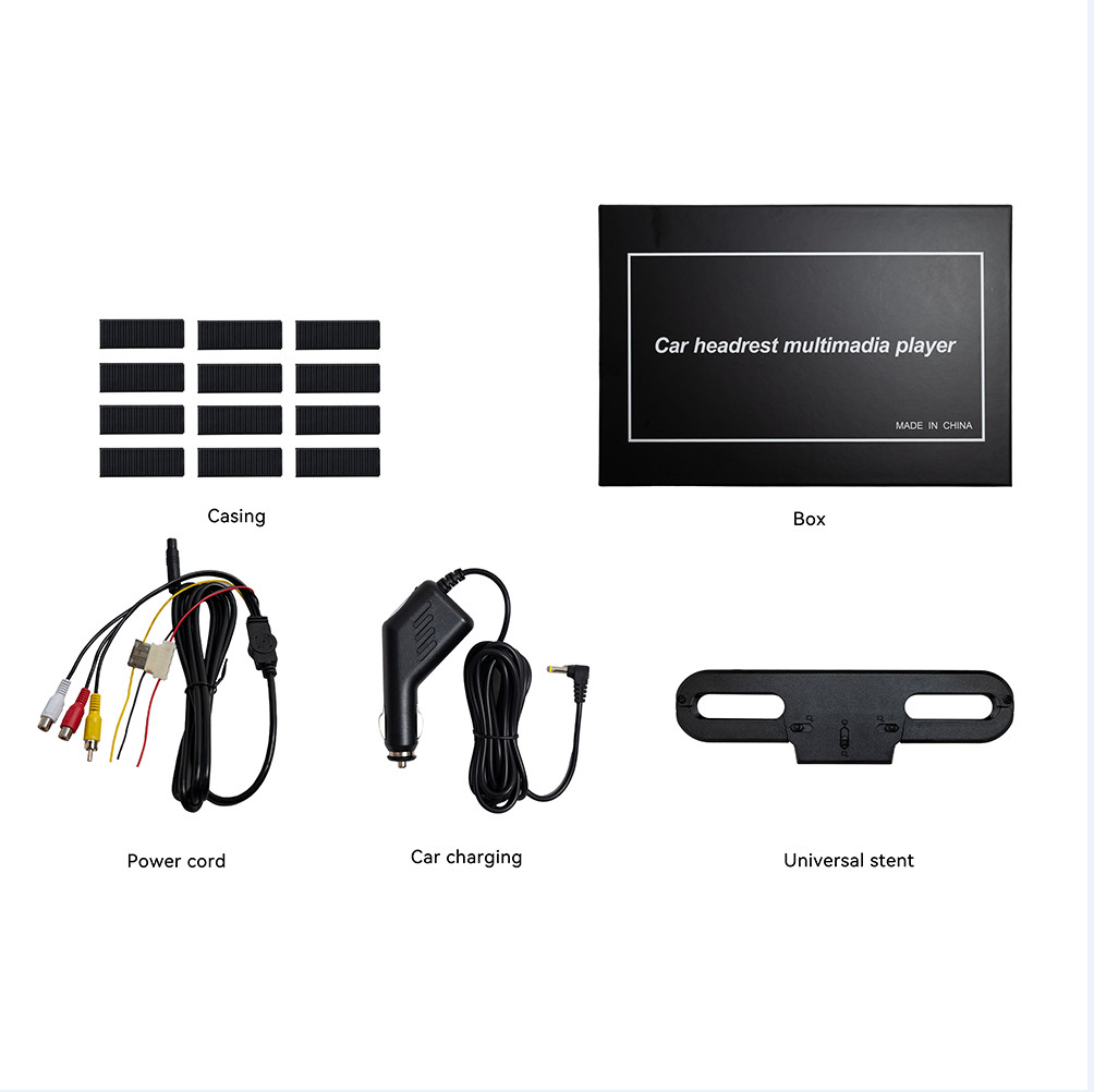 13.5in Touch Screen Car Headrest Video Player Android 14 WIFI Bluetooth FM USB