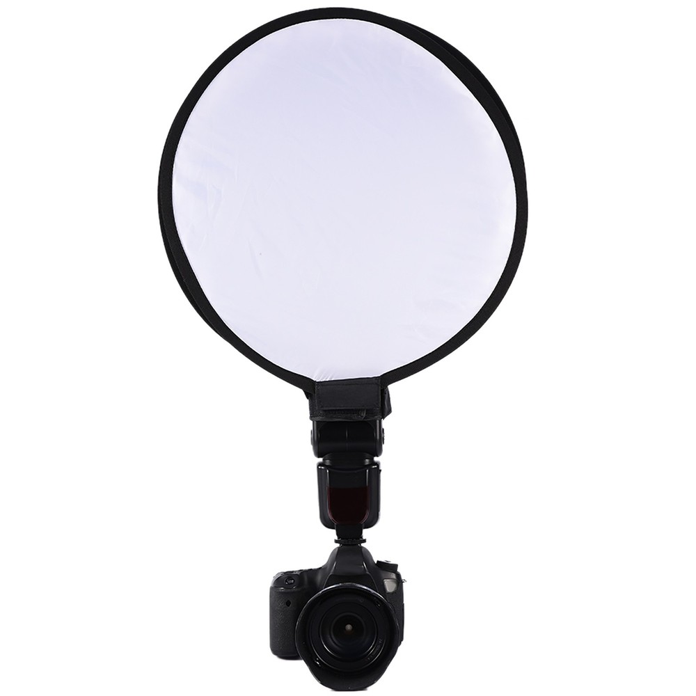 Mini Portable Round Beauty Dish Flash Diffuser Softbox (40cm)