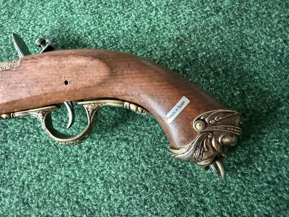 VINTAGE DENIX Flint Lock Pistol