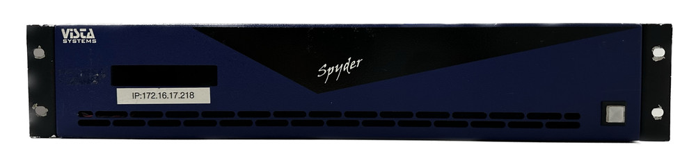 Vista Systems Spyder 240 Processing System