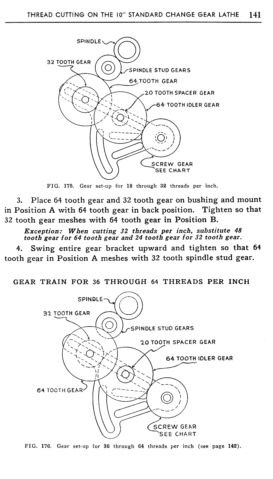 Atlas Craftsman Manual of Metal Lathe Operation Book for 10" and 6" 0032