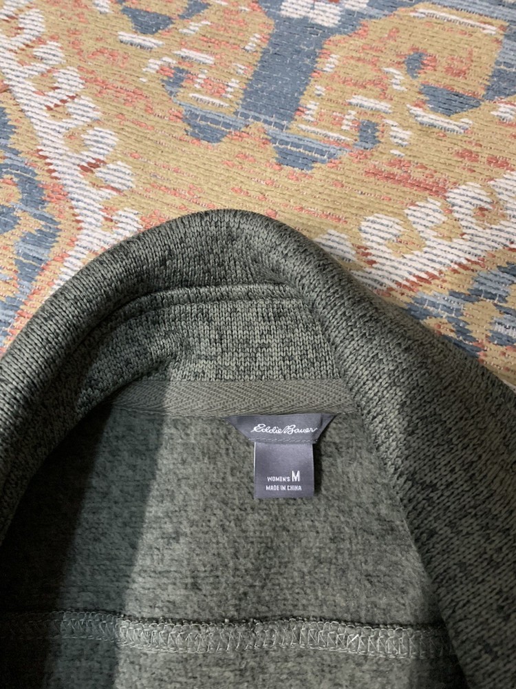 Eddie Bauer Peacoat Sweater Jacket Medium