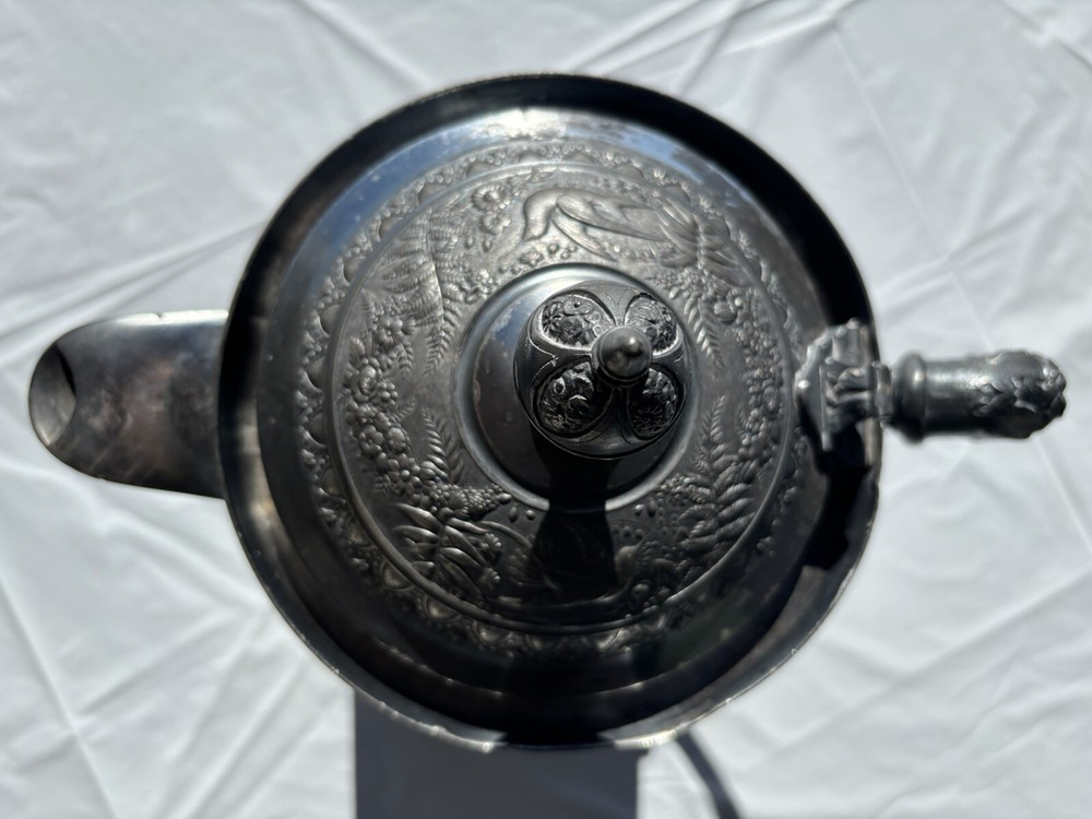 Meridian Silver Plate Pitcher 1868