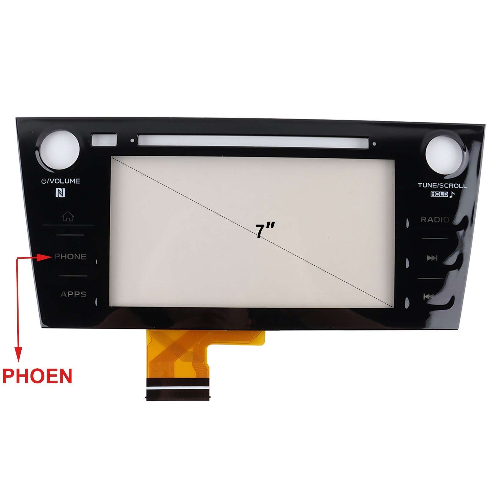 Subaru WRX Radio Display Touch Screen Digitizer 2019 2020 2021 Screen PHONE