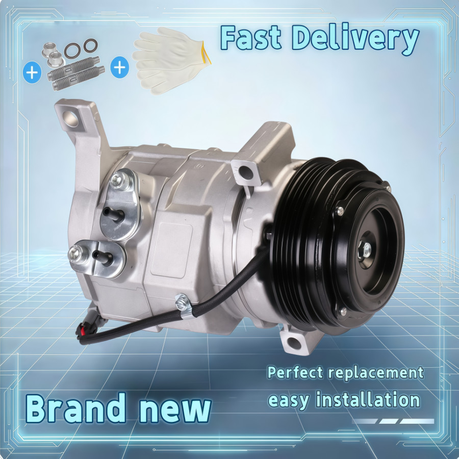 AC A/C Compressor for GMC YUKON 2001 2002 2003-2007 2008 2009 6.0L 5.3L 4.8L 1PC