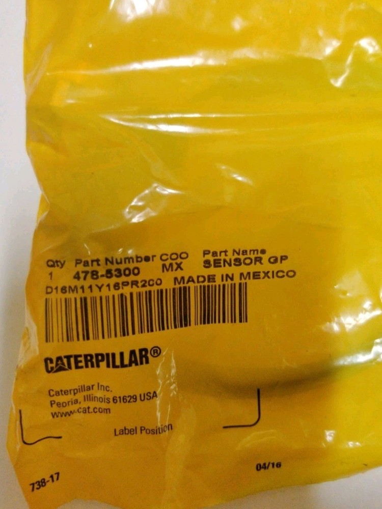 CATERPILLAR 478-5300 MX Sensor GP MEW