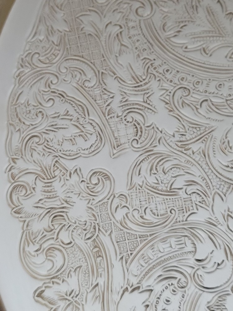 Oneida 12" Silverplated Serving Tray, Arcadia Design, Ca. 1960's-1980