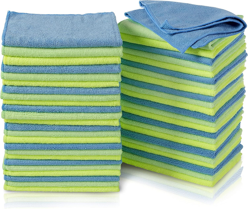 Microfiber Cleaning Cloths, 48 Pack
