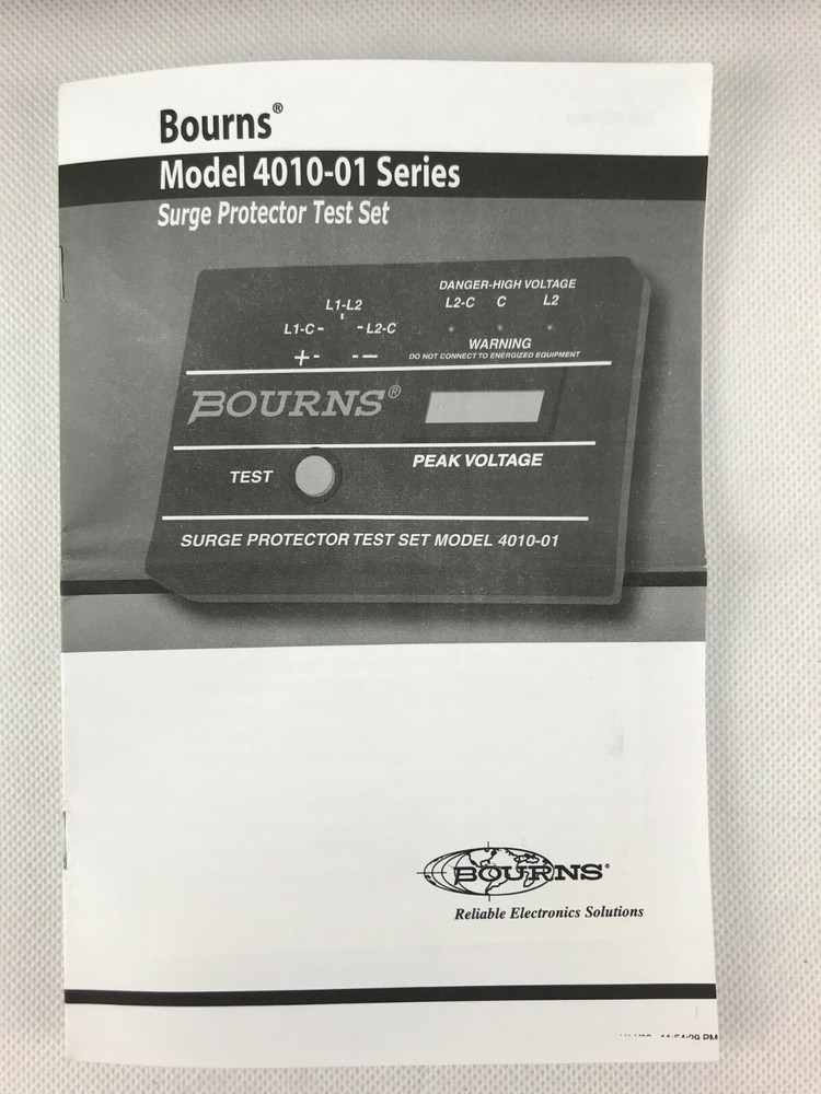 Bourns 4010-01 Surge Protector Test Set