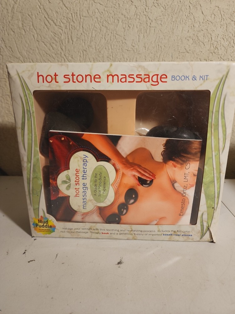 Mud Puddle Hot Stone Massage Book & Kit