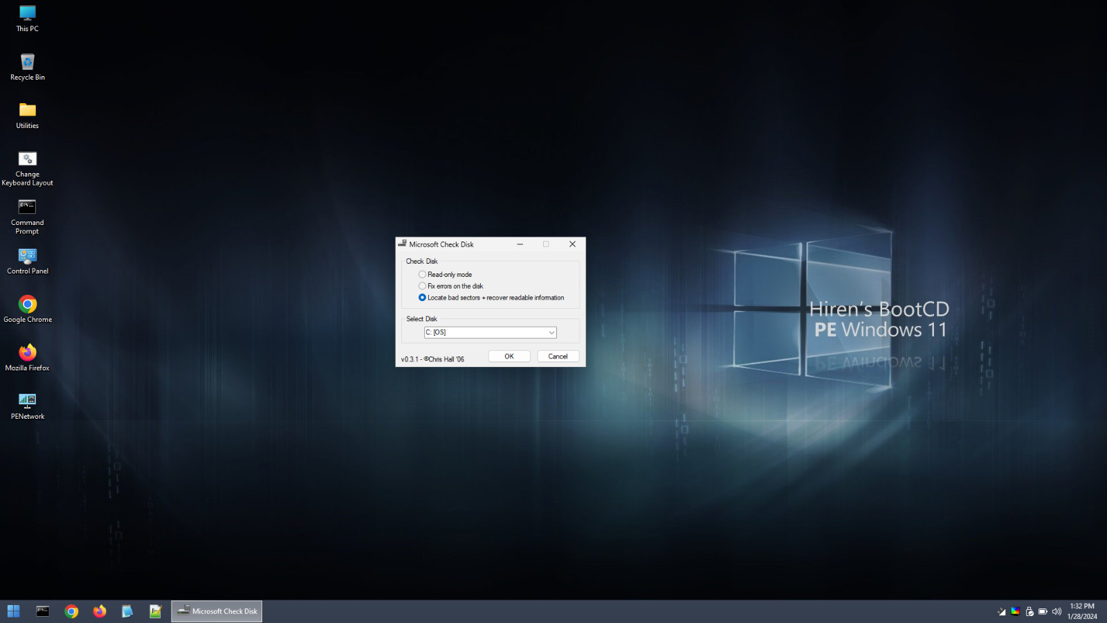 Hiren's Boot PC Repair/Recovery/Tools/Password/Antivirus Computer Fix Utility
