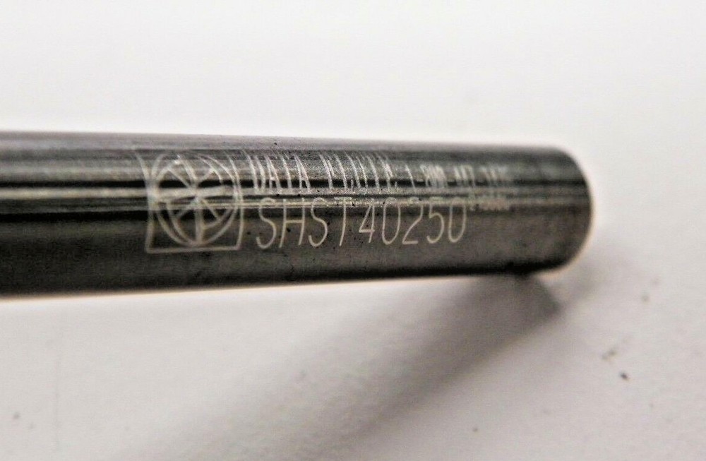 DATA FLUTE 1/4", 4 FLUTE ENDMILL #SHST40250 E053