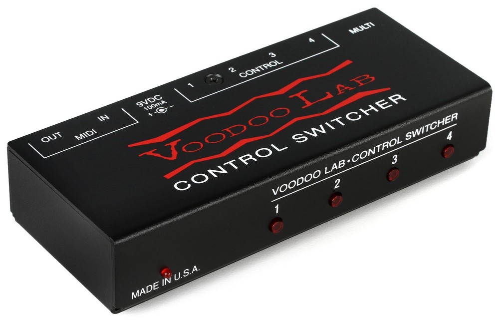 Voodoo Lab Control Switcher MIDI Amp Channel Switcher