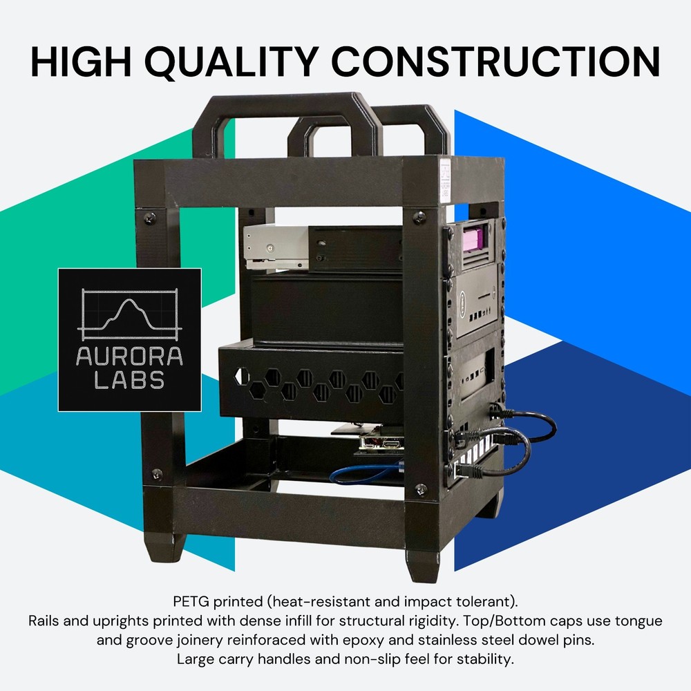 5U 10" Mini Server Rack | Deep 255mm | PETG | Stackable