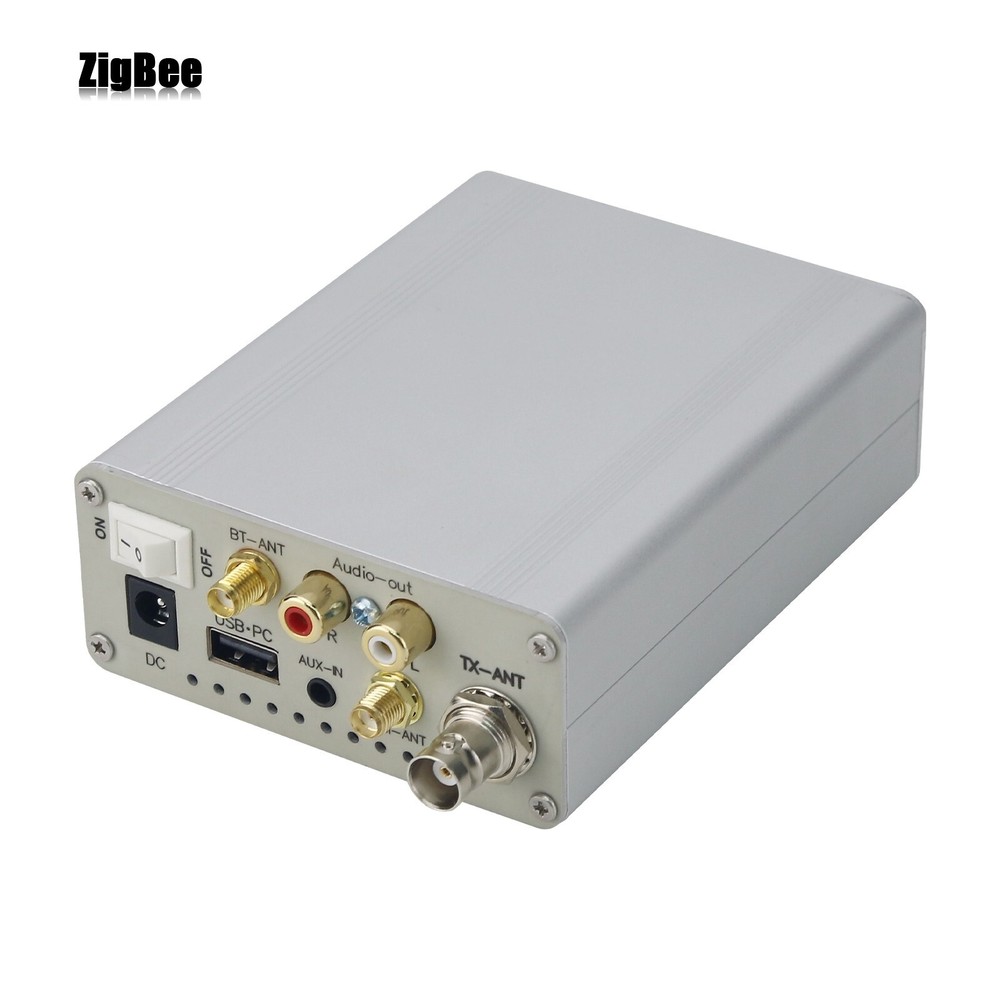 FM-TX180 75MHz-108MHz Bluetooth Stereo FM Radio Transmitter w/0.96"OLED Screen