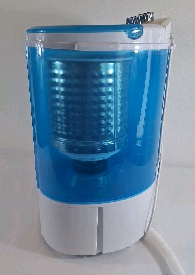 KUPPET Lightweight Compact Tub Portable Mini Top Loading Washing & Spin Machine