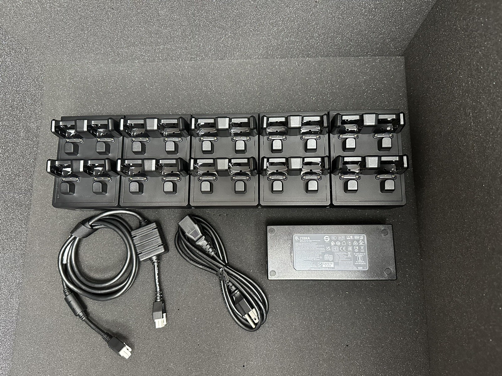 ZEBRA CHARGER SHARECRADLE for RS5100 CRD-RS51-20SCHG-01 20-SLOT w/Power Adapter