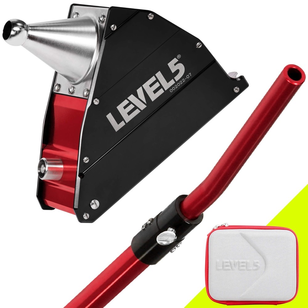 LEVEL5 Drywall Tools 7-Inch Corner Applicator Box + 50" Handle | 4-501